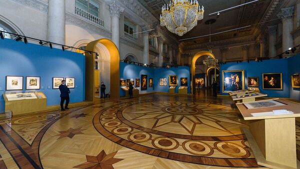 Otvaranje izložbe Rafaelova linija. 1520-2020 u Ermitažu - Sputnik Srbija