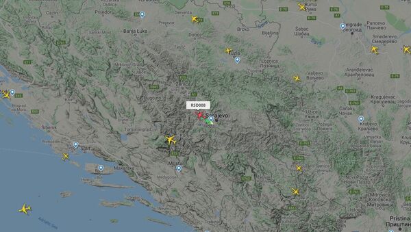 Авион у којем се налази руски шеф дипломатије Сергеј Лавров из Сарајева полетео ка Београду  - Sputnik Србија