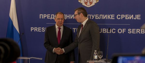 Конференција за штампу Сергеја Лаврова и Александра Вучића Конференција за штампу Сергеја Лаврова и Александра Вучића - Sputnik Србија