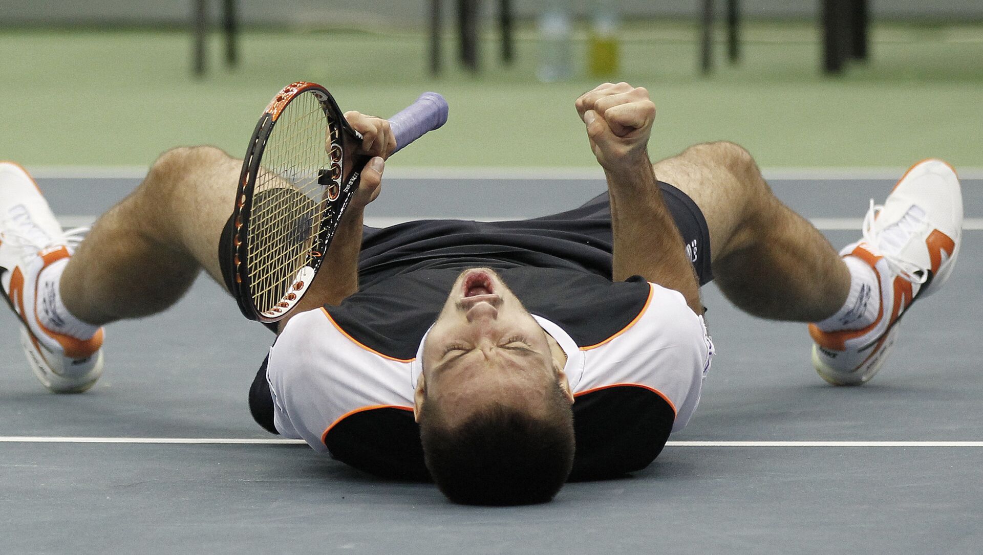 Виктор Троицки након освајања прве титуле у каријери, у Москви 2010. - Sputnik Србија, 1920, 24.06.2021