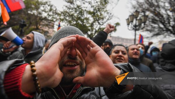Протест опозиције у Јеревану - Sputnik Србија