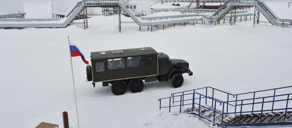 Погранична постаја Нагурско у Архангелској области, на острву Александрина земља архипелага Земља Фрање Јосифа - Sputnik Србија