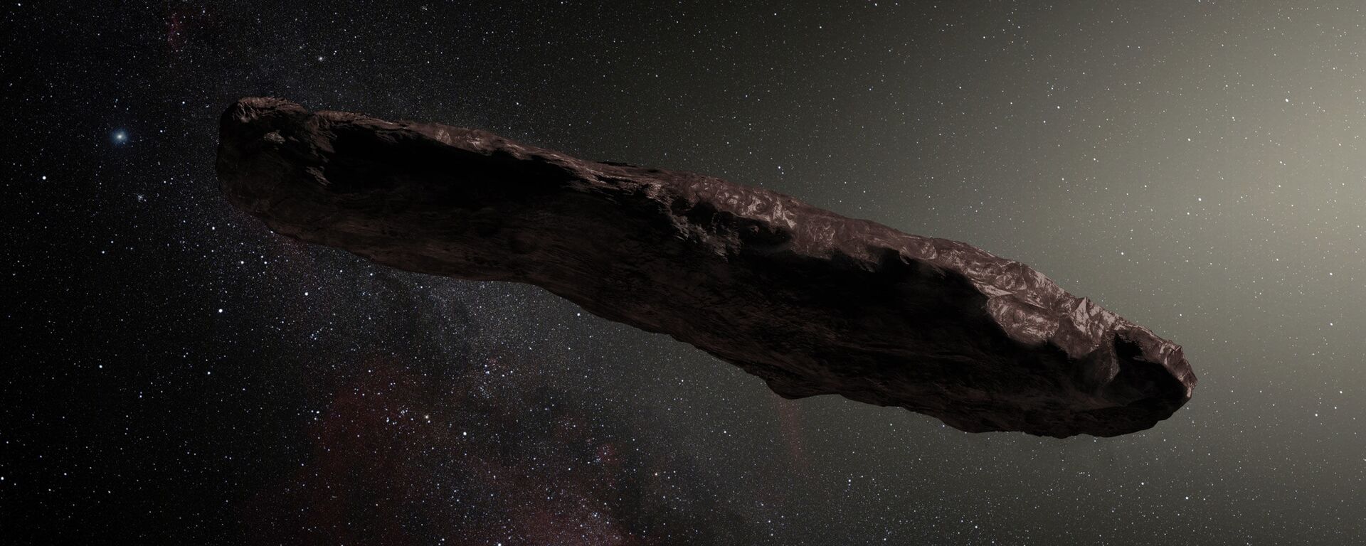 Oumuamua, telo koje leti kroz svemir, a neki naučnici tvrde da je u pitanju vanzemaljska sonda - Sputnik Srbija, 1920, 30.06.2023