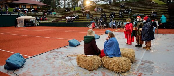 Тениски терен у Берлину Тениски терен у Берлину - Sputnik Србија