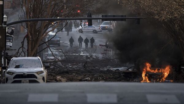 Експлозија у америчком граду Нешвилу - Sputnik Србија