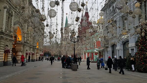 Москва уочи новогодишњих празника - Sputnik Србија