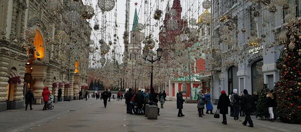 Москва уочи новогодишњих празника - Sputnik Србија