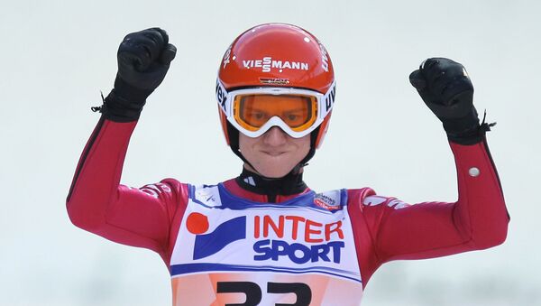 Karl Gajger, nemački ski skakač - Sputnik Srbija