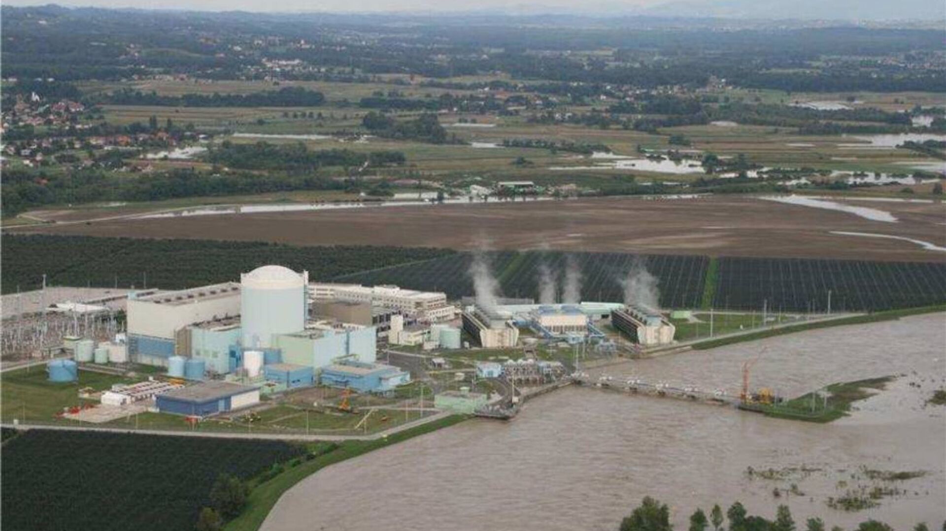 Снижен уровень оповещения в атомная электростанция Кршко