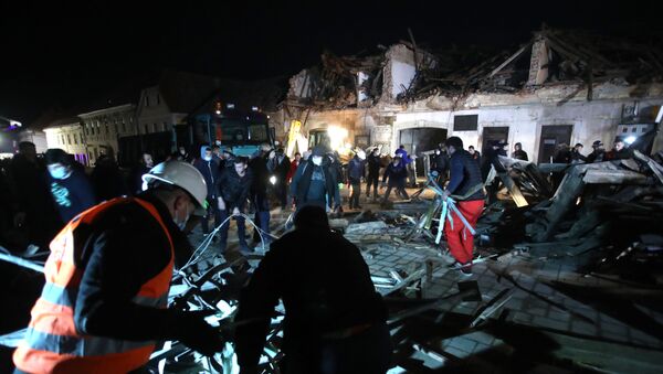 Земљотрес у Хрватској - Sputnik Србија