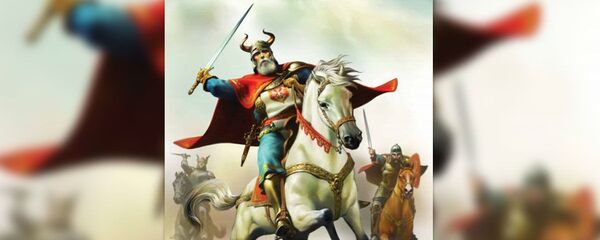 Кнез Лазар, илустрација Владимир Крстић Лаци - Sputnik Србија