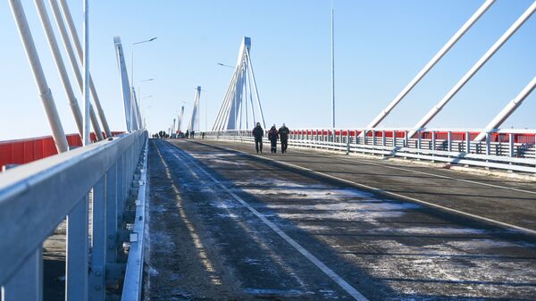 Most preko reke Amur na granici između Rusije i Kine - Sputnik Srbija