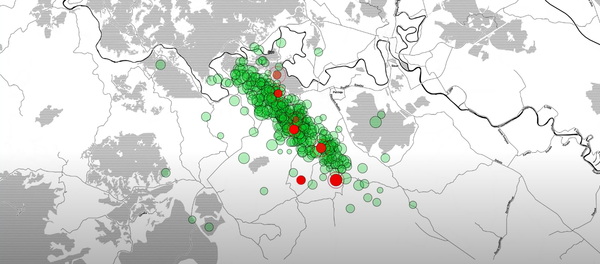 Сеизмолози објавили снимак свих потреса код Петриње Сеизмолози објавили снимак свих потреса код Петриње - Sputnik Србија