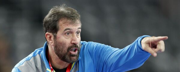 Прослављени рукометаш Веселин Вујовић Прослављени рукометаш Веселин Вујовић - Sputnik Србија