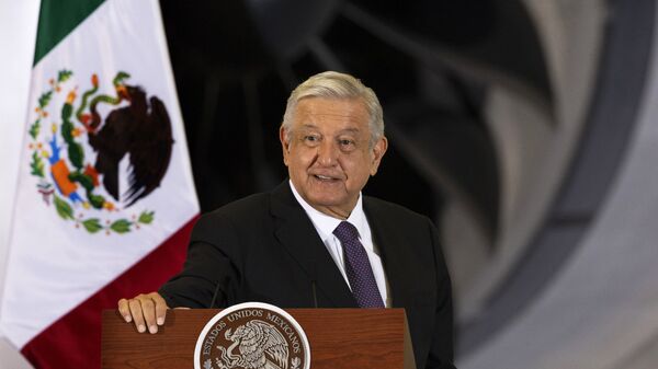 Predsednik Meksika Andres Manuel Lopez Obrador - Sputnik Srbija