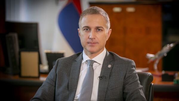 Ministar odbrane u Vladi Republike Srbije Nebojša Stefanović - Sputnik Srbija