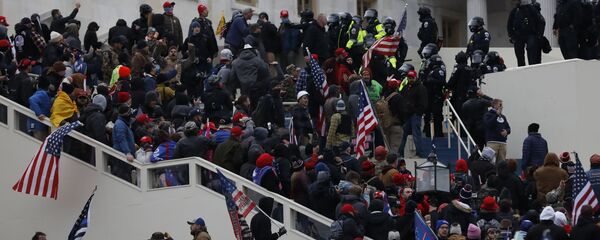 Protest u Vašingtonu i upad u Kongres - Sputnik Srbija