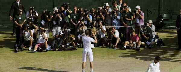 Endi Mari po osvajanju Vimbldona 2013. godine - Sputnik Srbija