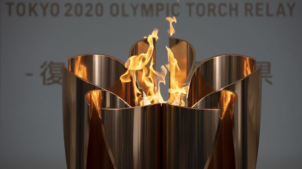 Олимпијски пламен Токио 2020. - Sputnik Србија