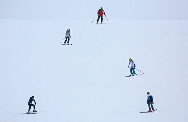 Понос и дика скијалишта „Хвалињ“ у Саратовској области је најдужа ски-стаза подручја Волге  – 1.2 километра.  - Sputnik Србија