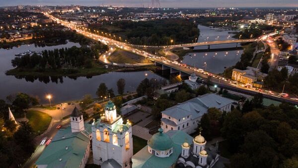 Јарослављ и река Волга  - Sputnik Србија