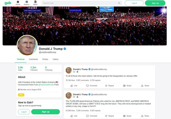 Трампов Твитер налог и даље постоји, али на другој друштвеној мрежи Трампов Твитер налог и даље постоји, али на другој друштвеној мрежи - Sputnik Србија