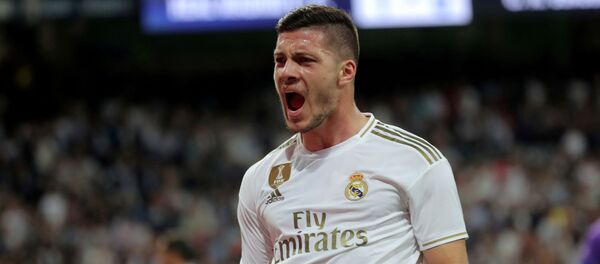 Srpski fudbaler Luka Jović - Sputnik Srbija