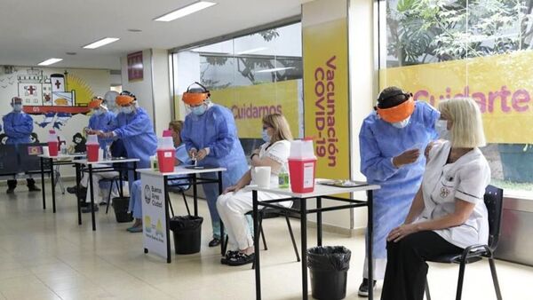 Вакцинација медицинских радника у Аргентини вакцином против ковида Спутњик Ве - Sputnik Србија