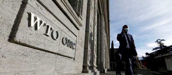 Улаз у седиште Светске здравствене организације у Женеви - Sputnik Србија