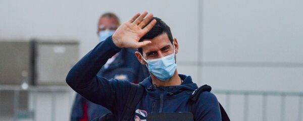 Novak Đoković po dolasku u Australiju - Sputnik Srbija