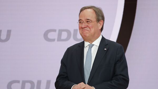 Novi lider Hrišćansko-demokratske unije (CDU) Armin Lašet  - Sputnik Srbija