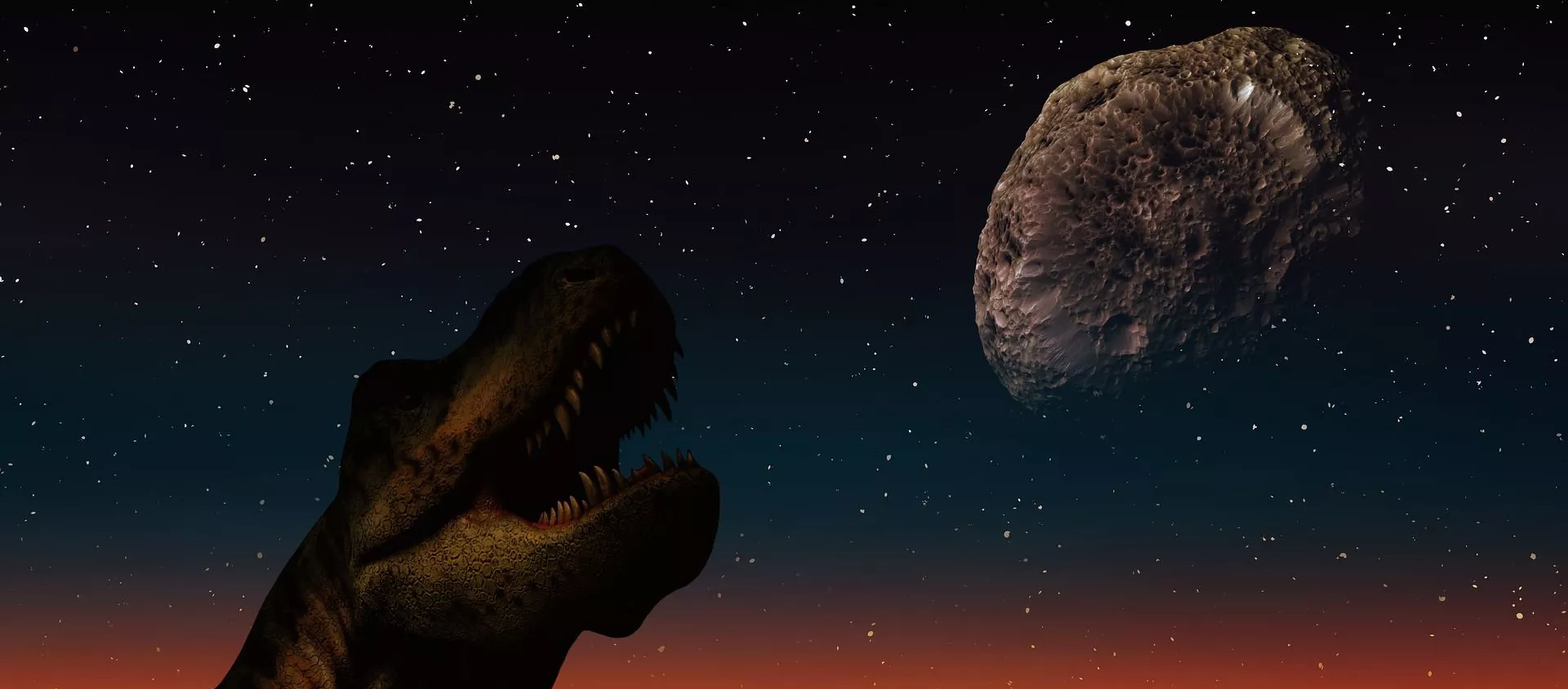 Dinosaurus i asteroid - Sputnik Srbija, 1920, 19.01.2021