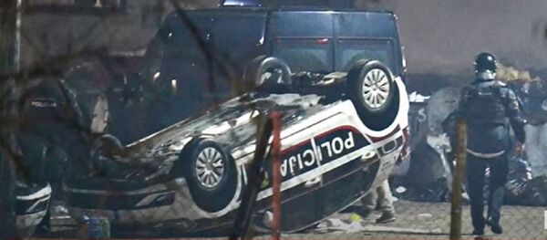 Sukob migranata i policije u Sarajevu - Sputnik Srbija