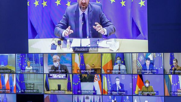 Видео-конференција лидера ЕУ - Sputnik Србија