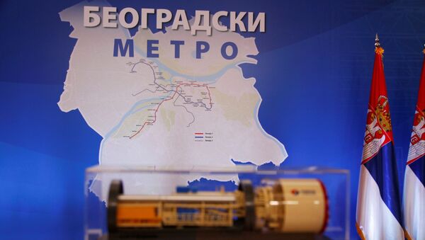 Potpisan Memoranduma o razumevanju za projekat „Beogradski metro“ - Sputnik Srbija