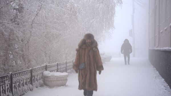Snažni mrazevi u Jakutsku - Sputnik Srbija