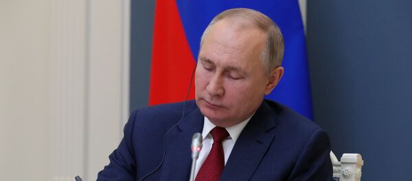 Председник Русије Владимир Путин на Међународном економском форуму у Давосу - Sputnik Србија