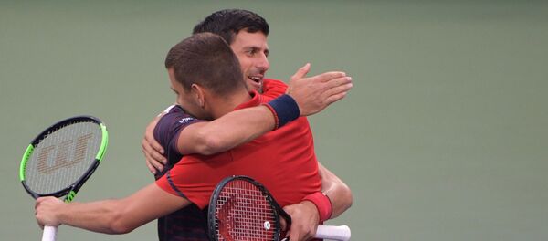 Новак Ђоковић и Филип Крајиновић - Sputnik Србија