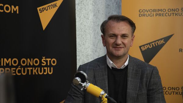 Predsednik KK Partizan Ostoja Mijailović - Sputnik Srbija
