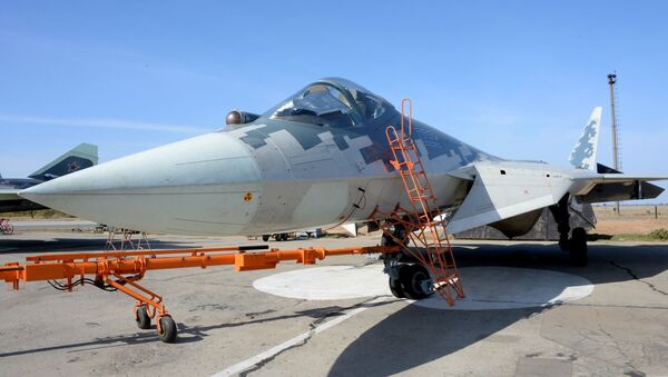 Višenamenski lovac pete generacije Su-57 - Sputnik Srbija