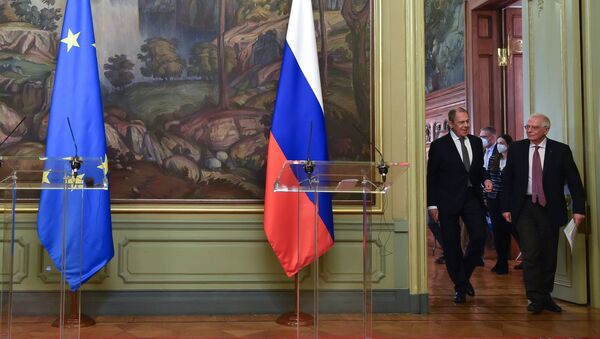 Sastanak šefova evropske i ruske diplomatije  Žozepa Borelja i Sergeja Lavrova u Moskvi - Sputnik Srbija