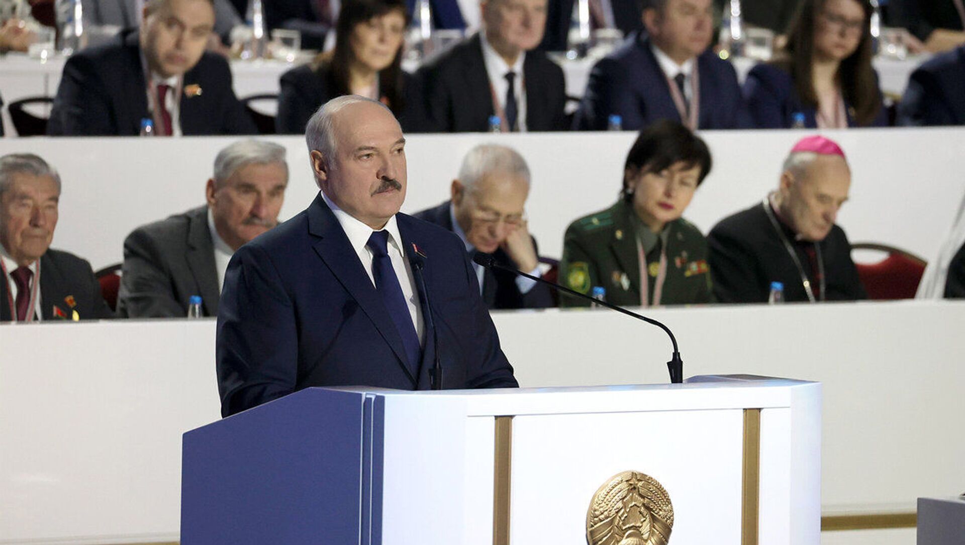 Александар Лукашенко на Општебелоруском народном сабору 11. фебруар 2021. године - Sputnik Србија, 1920, 11.02.2021
