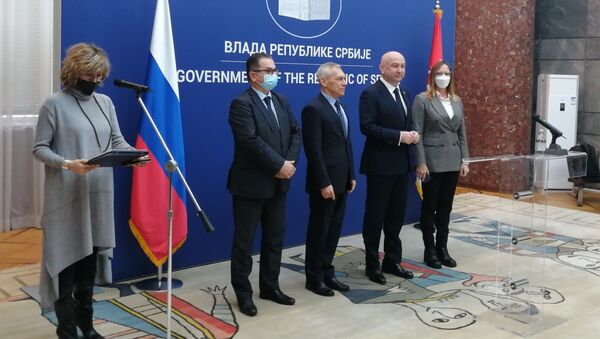 Ruski stručnjaci u Beogradu povodom proizvodnje ruske vakcine u Srbiji - Sputnik Srbija