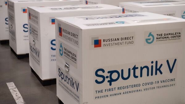 Pakovanja ruske vakcine protiv kovida Sputnjik Ve - Sputnik Srbija