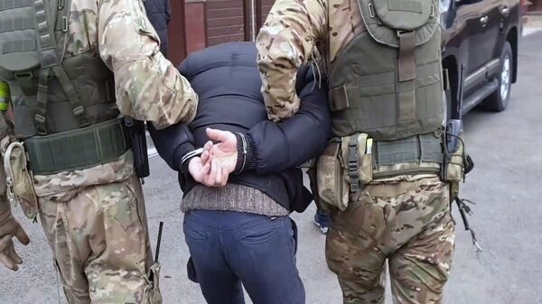 Pripadnici FSB-a privode teroriste - Sputnik Srbija