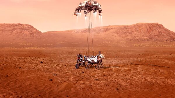 Rover „Istrajnost“ sleće na Mars - Sputnik Srbija