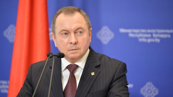 Ministar spoljnih poslova Belorusije Vladimir Makej - Sputnik Srbija