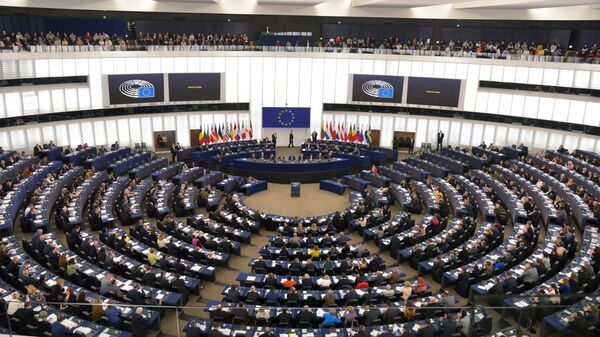 Пленарна седница Европског парламента у Стразбуру - Sputnik Србија