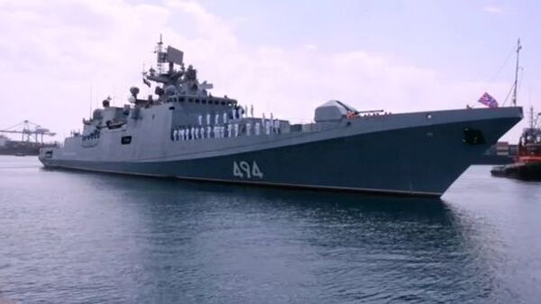 Руски брод Адмирал Григорович упловио у луку Судана - Sputnik Србија