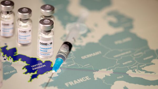 Vakcine protiv kovida na mapi Evrope - Sputnik Srbija